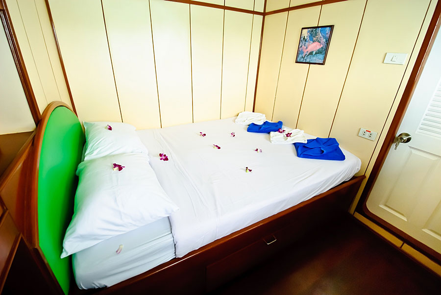 Somboon 4 Liveaboard cabin