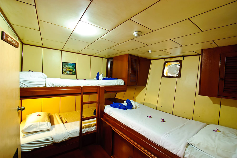 croisière Deep Andaman Queen Cabine triple