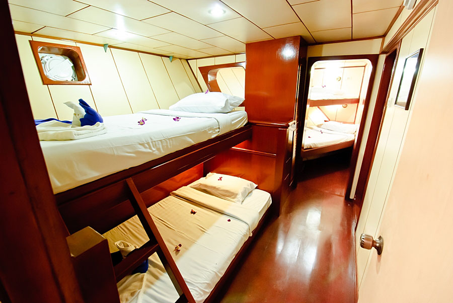 croisière Deep Andaman Queen cabine