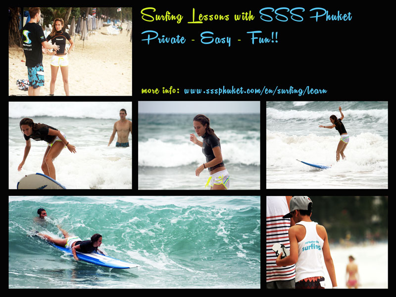 Phuket Surfing Lesson