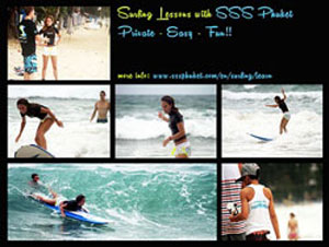 surfing lesson in phuket with sss phuket