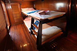 Croisière Hallelujah cabine lits séparés
