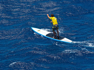 stand up paddle lesson phuket with an other cruiser board