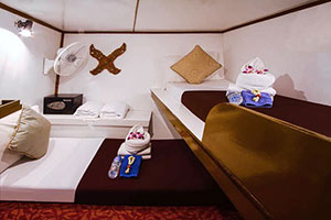 Pawara Liveaboard Budget Twin Cabin