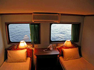 Somboon 4 Liveaboard cabin