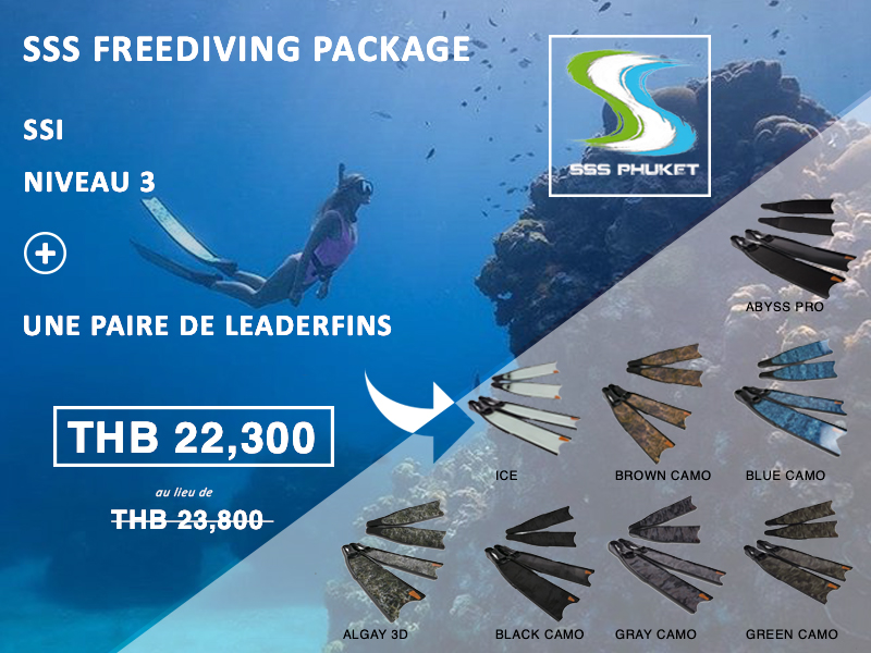 SSI Freediver Level 3 Phuket Package Leaderfins