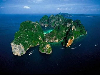 View of Koh Phi Phi islands