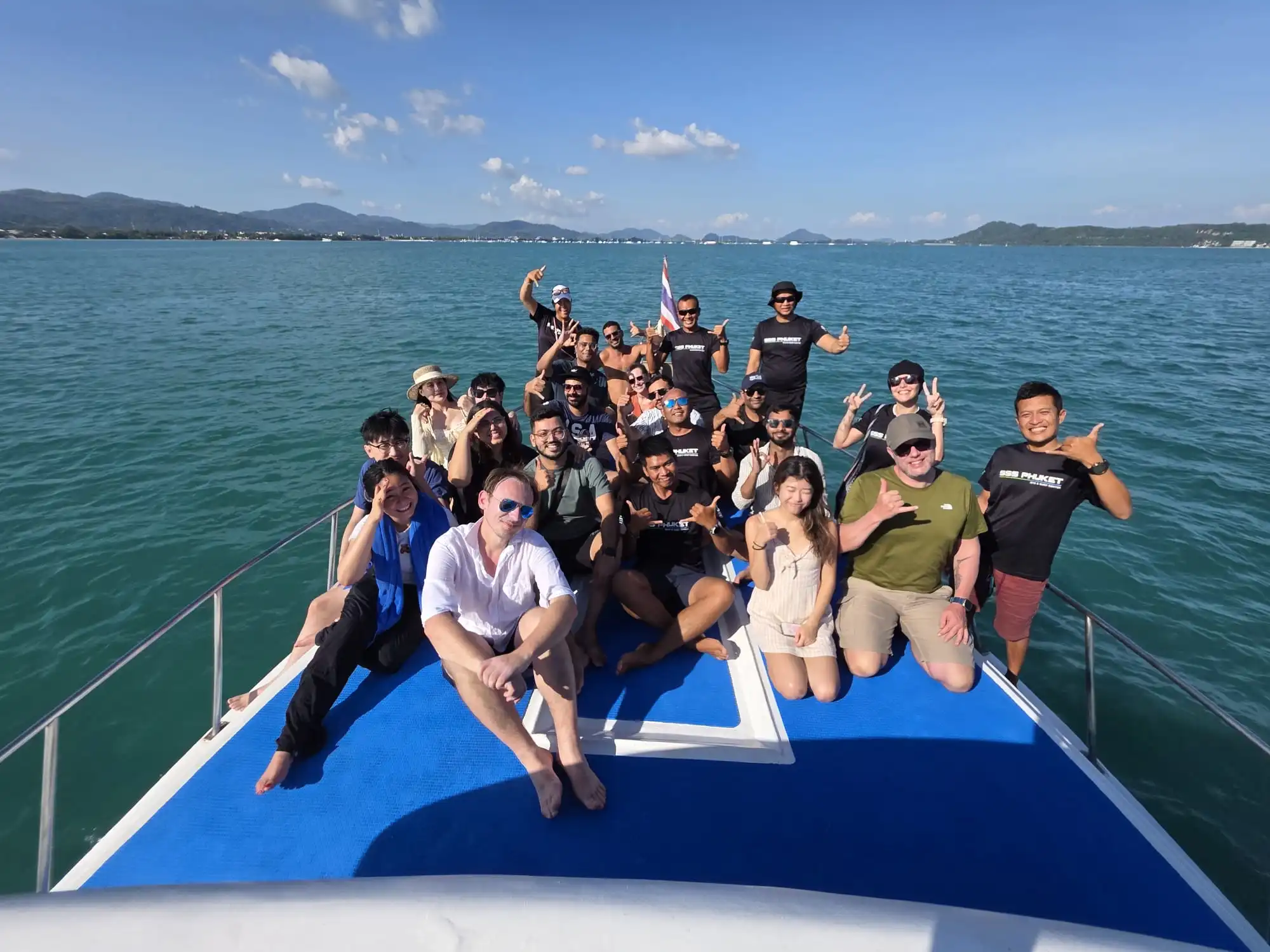 Discover Scuba Diving group at Racha Noi, Phuket