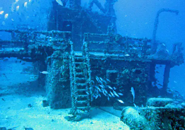 King Cruiser Wreck exploration Phuket