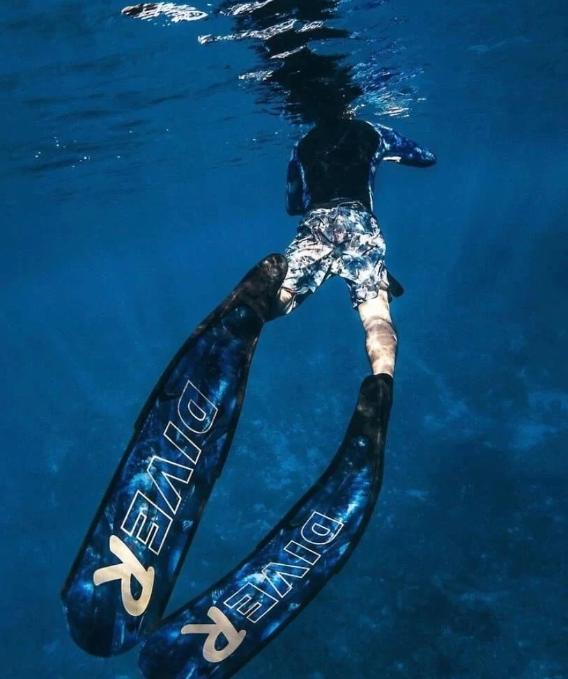 DiveR freediving fins Phuket