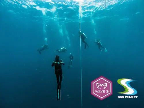 Molchanovs Wave 3 freediving training progression at SSS Phuket