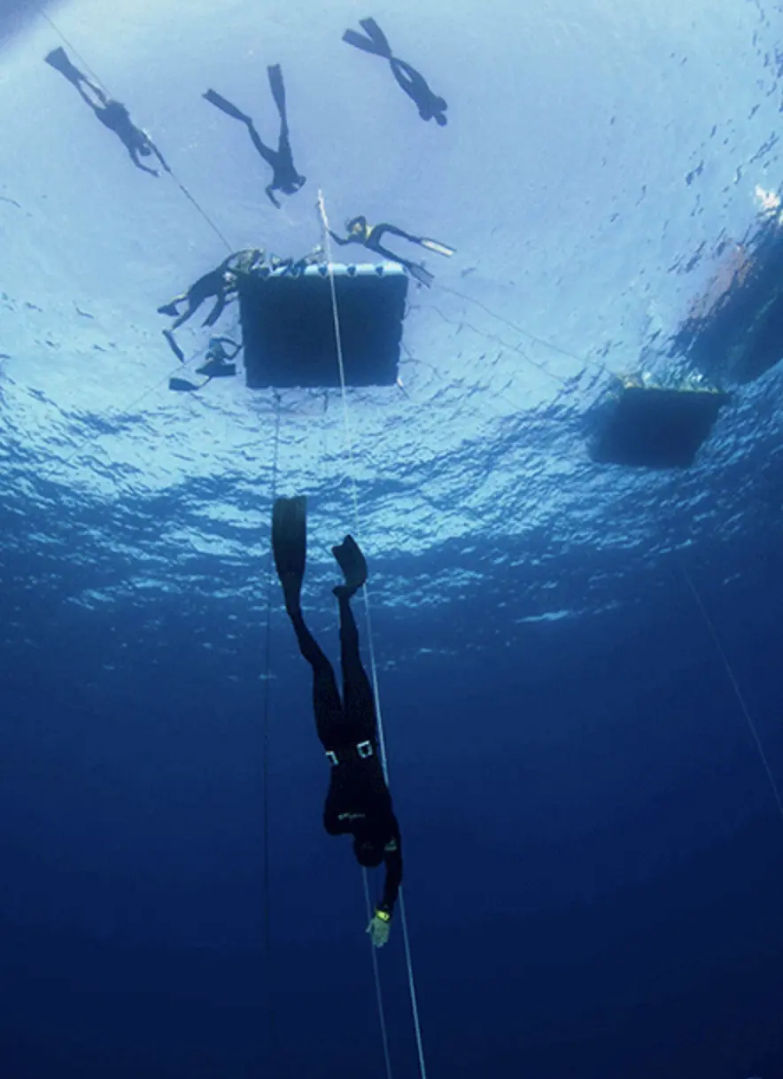 Molchanovs Lap 1 pool freediving course Phuket