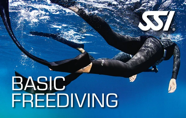 SSI Basic Freediver student training at Chalong Pool, Phuket