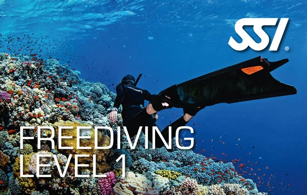 SSI Freediving Level 1 student training at Chalong Pool, Phuket