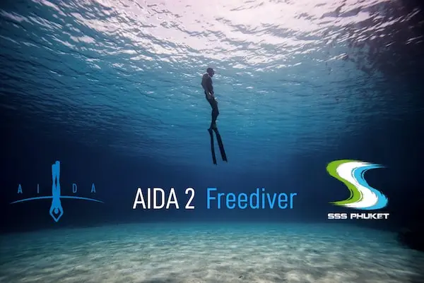 AIDA 2 freediving course Phuket